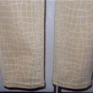 Liverpool Jeans Company | Jeans | Liverpool Jeans Co Ms Sizes Khaki Animal Print Penny Ankle 